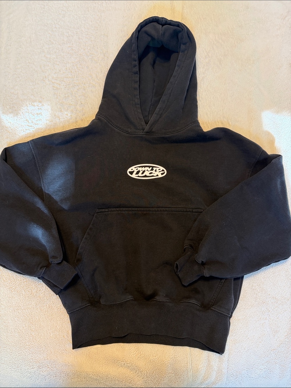 Cold Culture Down to Luck Hoodie Black XS